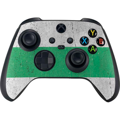 Nigeria Flag Distressed Xbox Series X Bundle Skin